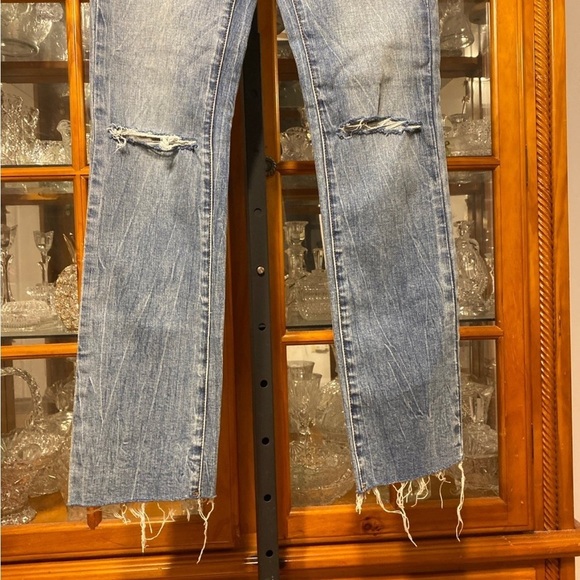 BLANKNYC Women’s High Waist Madison Crop Button Fly Jeans NWT size 25 - Picture 5 of 12